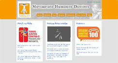 Desktop Screenshot of humanosdireitos.org
